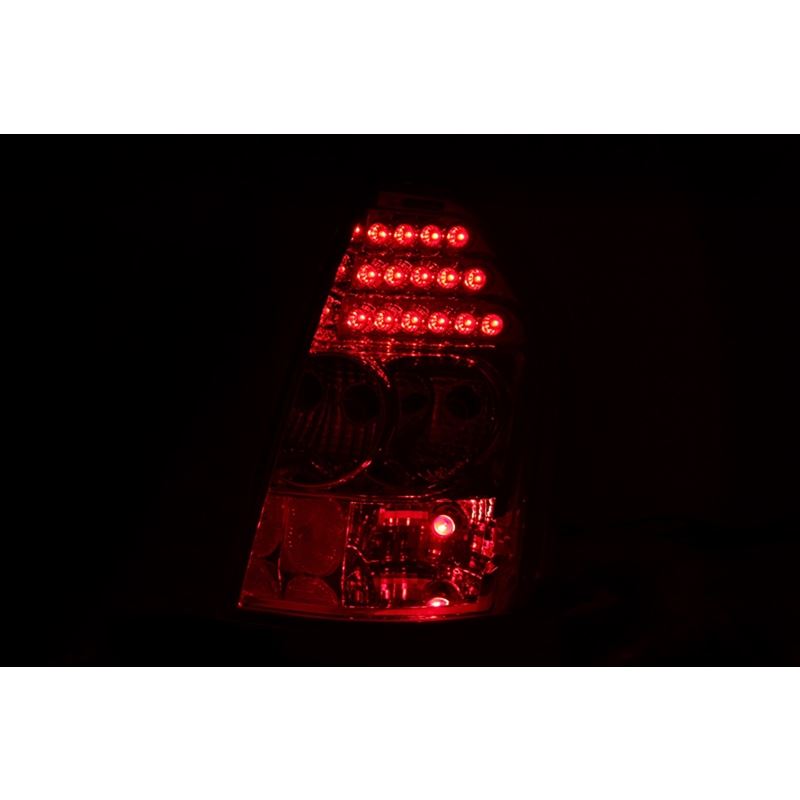 ANZO USA 2005-2007 Chrysler 300C LED Taillights Black (321011)