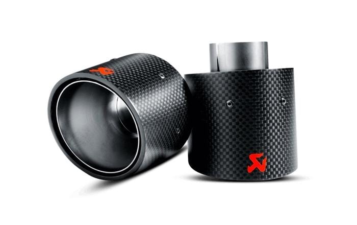 Akrapovic Carbon Fiber Exhaust Tips - R5X MINI | Cooper S | JCW
