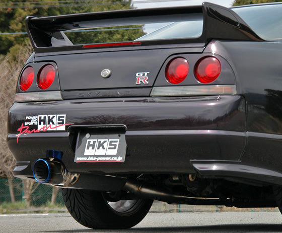 HKS Super Turbo Muffler - Nissan Skyline GT-R BCNR33 RB26DETT 95-98