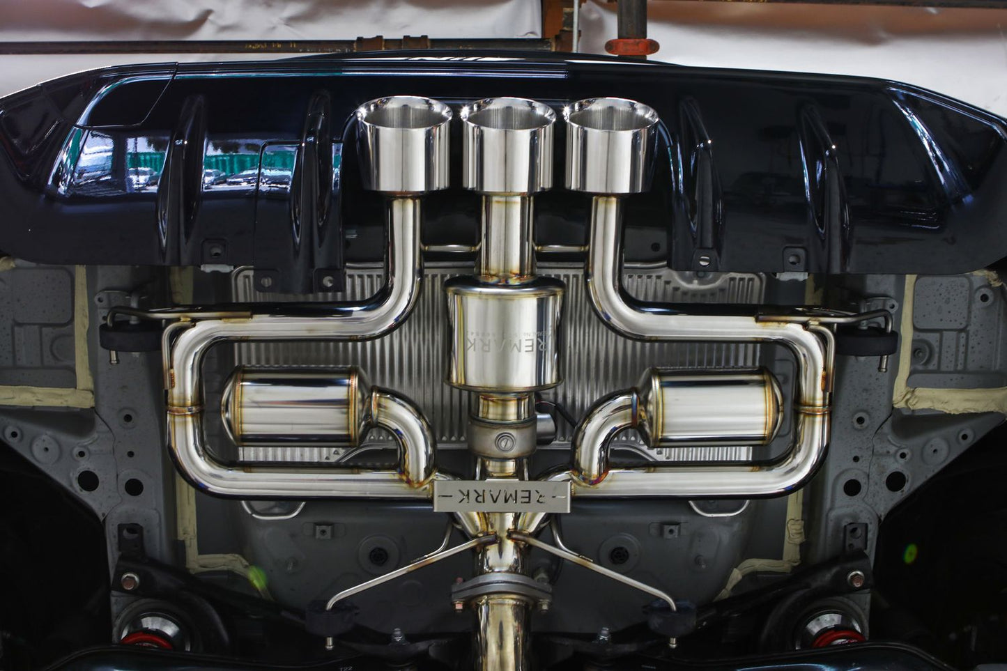 Remark Sports Touring Triple Tip Catback & Front Pipe | 2023+ Honda Civic Type-R (RK-C3076H-09)