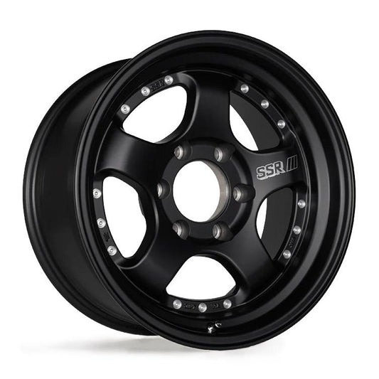SSR Devide SP1 Trail 17x8.5 +0 6x139.7 Flat Black (SET)