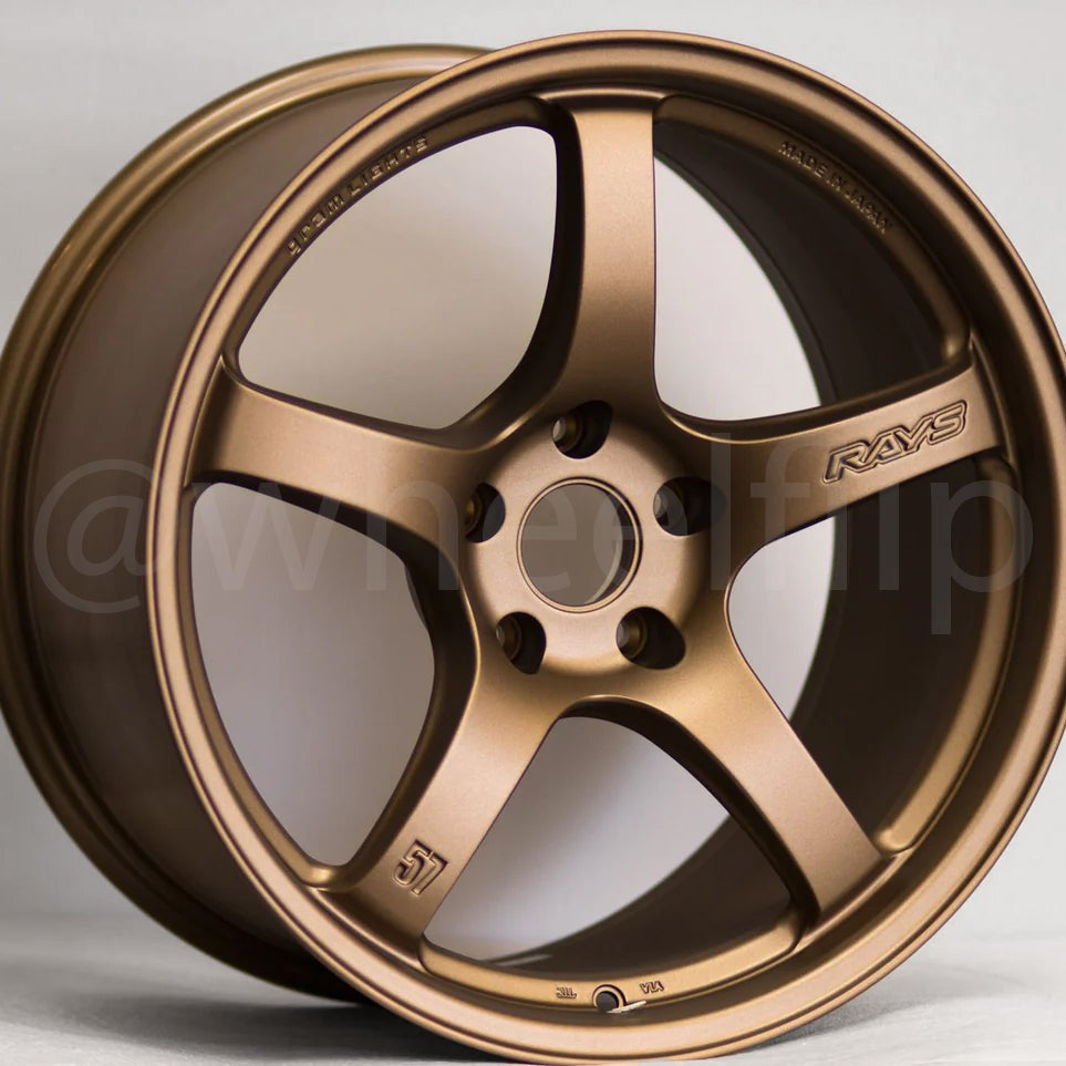 Gram Lights 57CR 18x9.5 +38 5x114.3 Bronze 2 (SET)