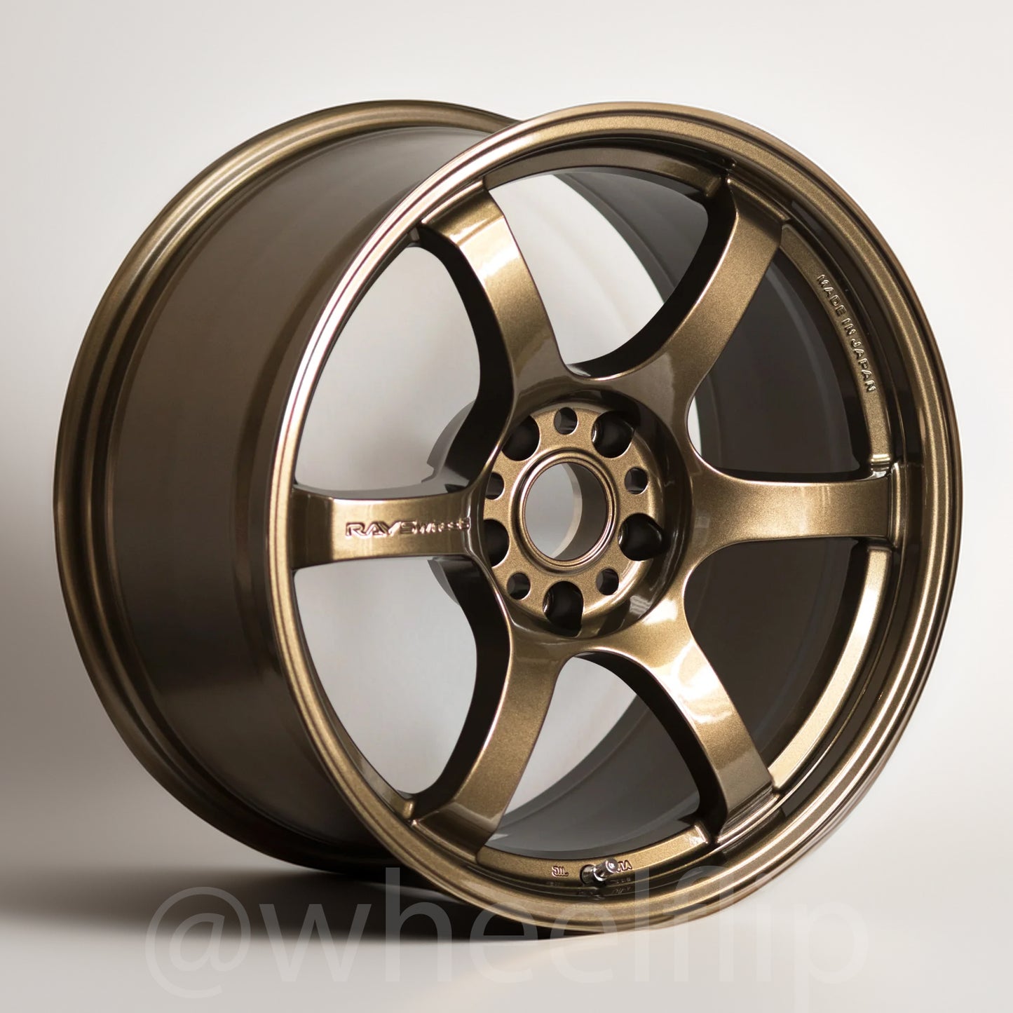 Gram Lights 57DR 18x9.5 +38 5x114.3 Almite Gold (SET)