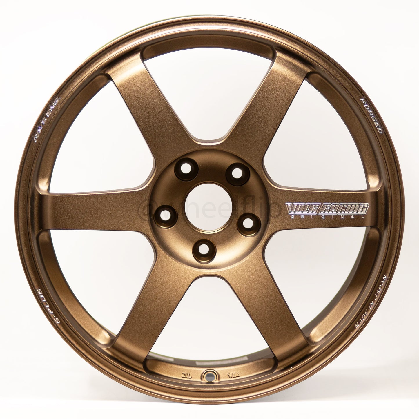 Volk Racing TE37 Saga S-Plus 18x9.5 +38 5x114.3 Bronze (SET)