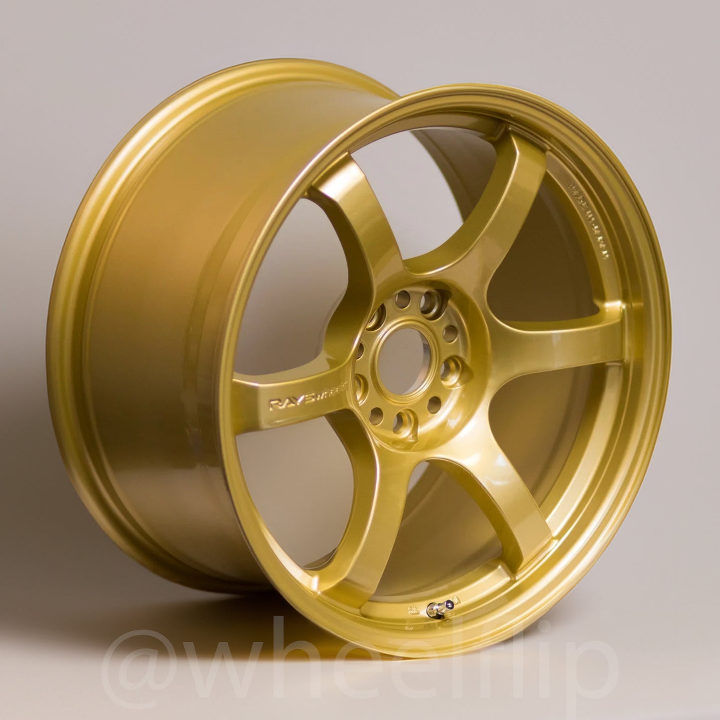 Gram Lights 57DR 18x9.5 +38 5x114.3 Eternal Gold Pearl (SET)