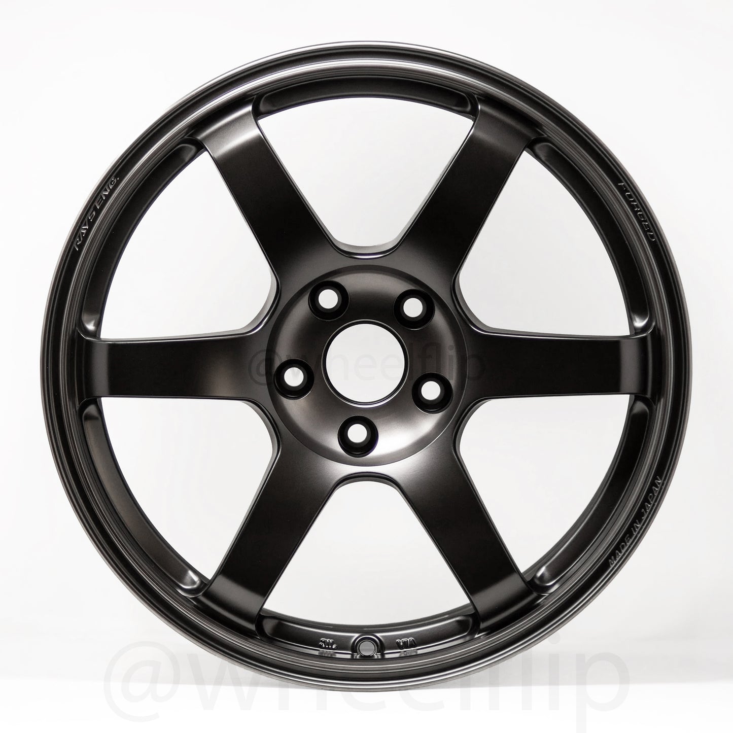 Volk Racing TE37 Saga SL M-Spec 18x9.5 +39 5x114.3 Pressed Black (SET)