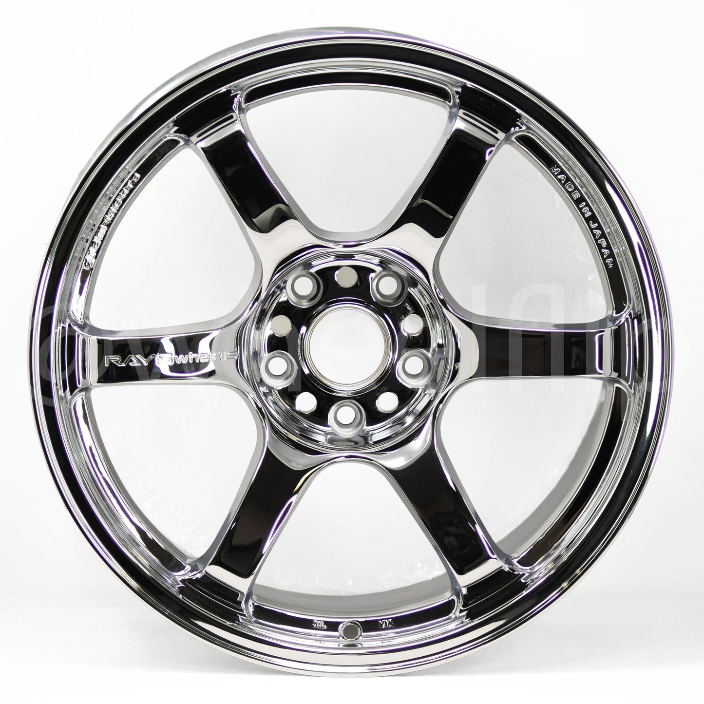 Gram Lights 57DR 18x10.5 +12 5x114.3 Chrome Plating (PAIR)