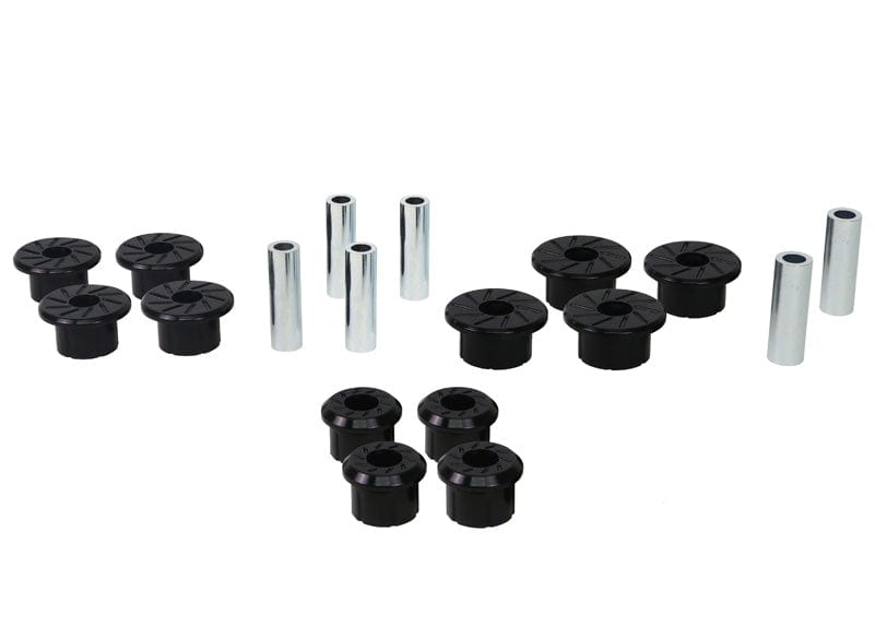 Whiteline Front & Rear Shackle Bushings - Chevrolet Silverado 1500 1999-2018