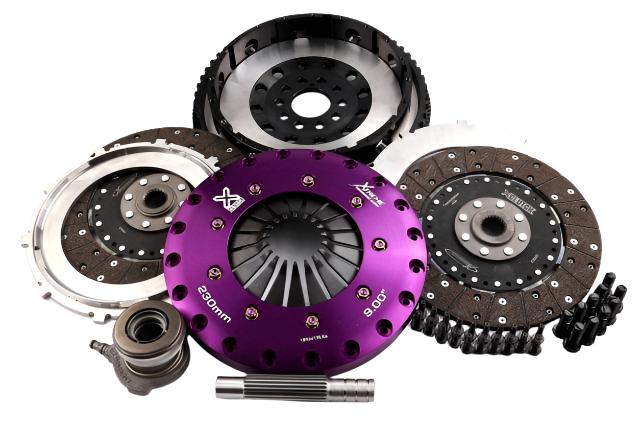 XClutch 9in Twin Solid Organic Clutch Kit - 05-07 Volvo S40 T5 2.5L