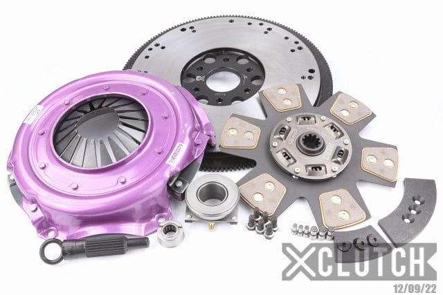 XClutch Stage 2 Sprung Ceramic Clutch Kit (1 1/16 inch Input Shaft) - 68-70 Ford Mustang Base 7.0L