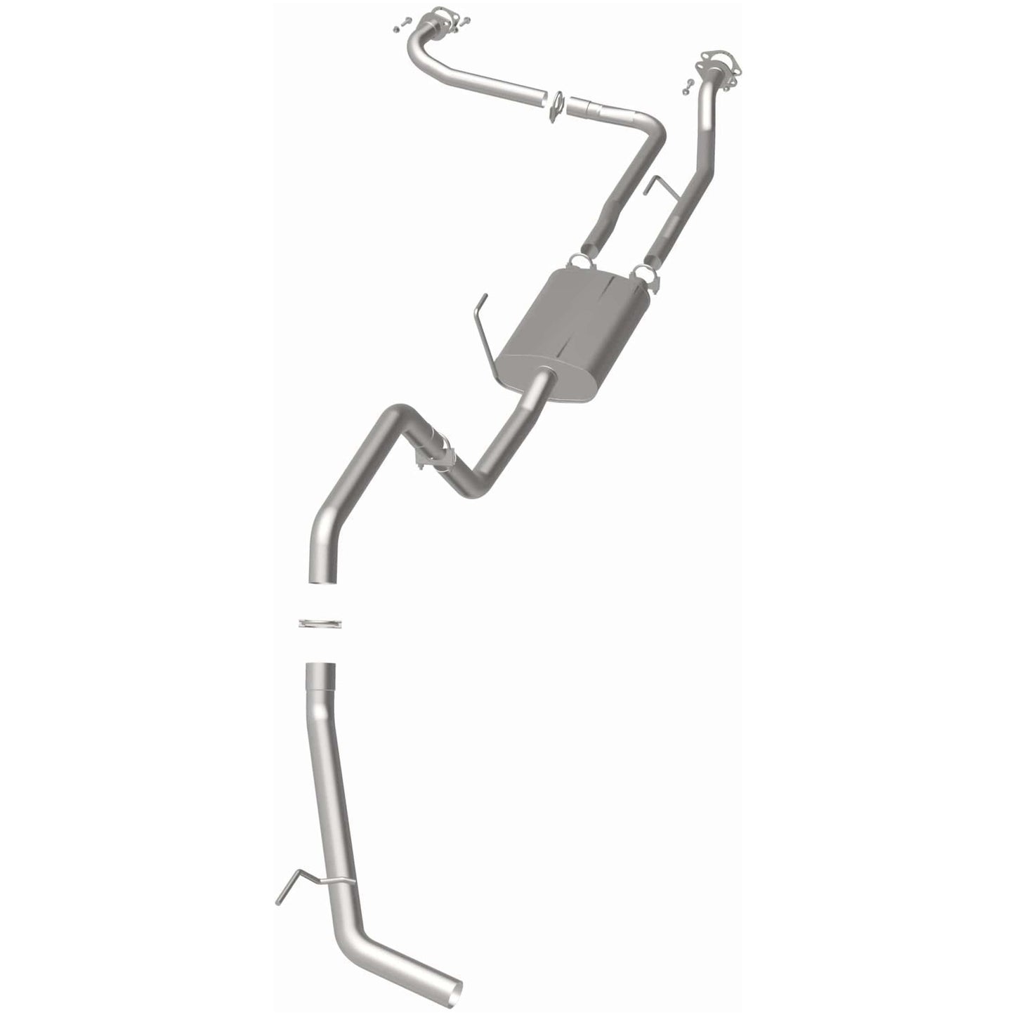 BRExhaust 2012-2017 Nissan Direct-Fit Replacement Exhaust System