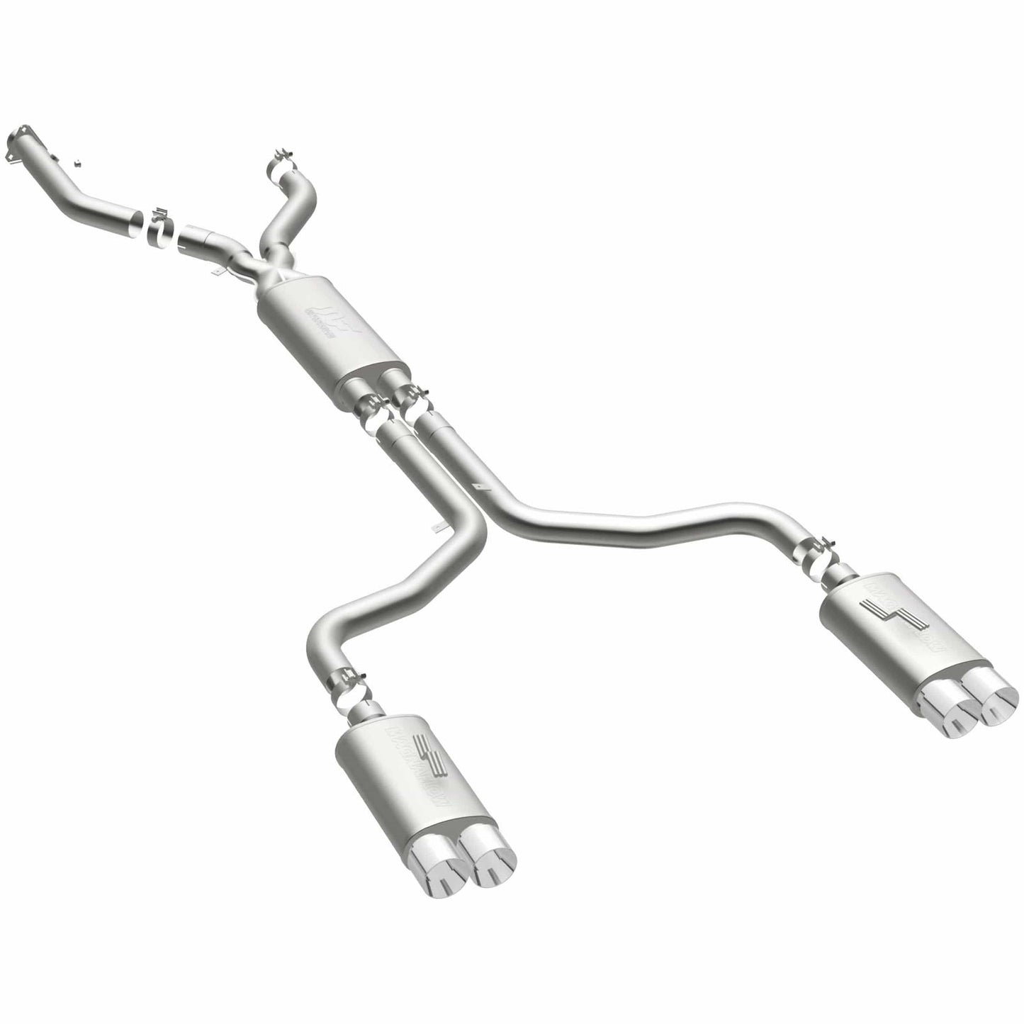 MagnaFlow 1992-1996 Chevrolet Corvette Street Series Cat-Back Performance Exhaust System