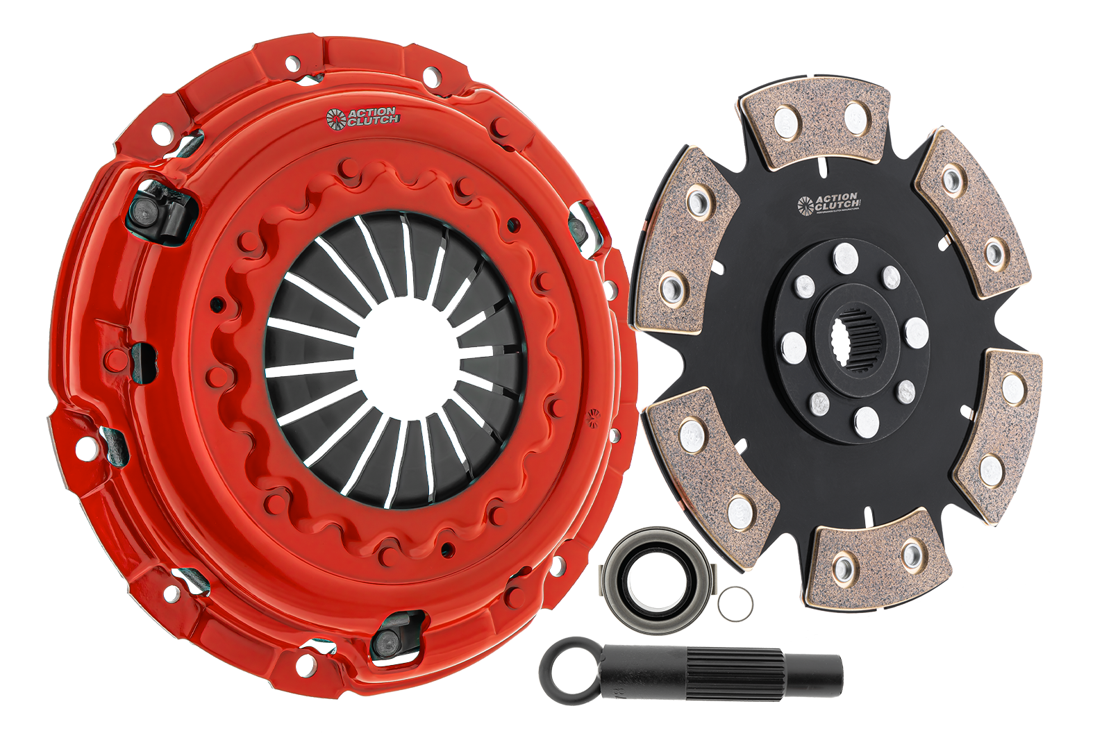 ACT Heavy Duty Race Rigid 4 Pad Clutch Kit | Toyota Corolla (80-82) (TL4-HDR4)