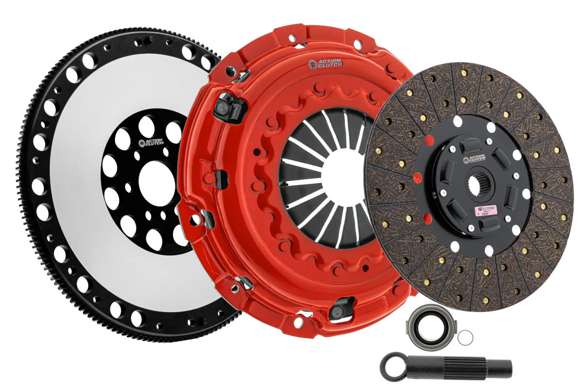 Action Clutch Stage 1 Clutch Kit (1OS) for Subaru Legacy GT Spec B 2005-2006 2.5L DOHC (EJ255) Turbo AWD Includes Lightened Flywheel (ACR-1844-B)