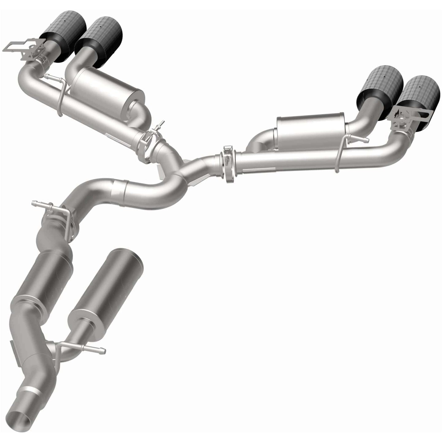 MagnaFlow 2022-2025 Volkswagen Golf R NEO Series Cat-Back Performance Exhaust System