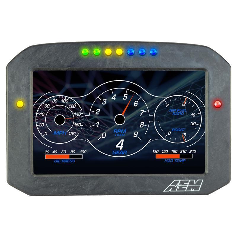 AEM CD-7 Carbon Flat Panel Digital Dash Display (30-570XF)