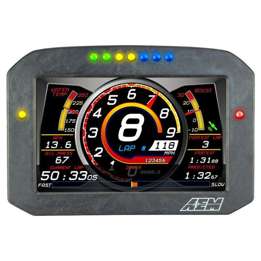 AEM CD-7 Carbon Flat Panel Digital Dash Display (30-570XF)