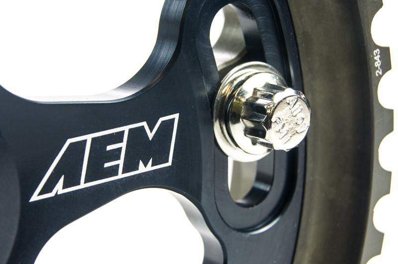 AEM Adjustable Cam Gear | 2003-2006 Mitsubishi Evo 8/9 (23-831BK)