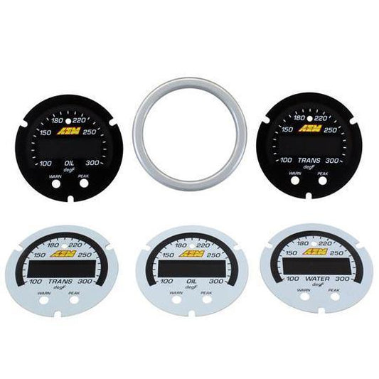 AEM X-Series Fluid Temp Gauge Accessory Kit (30-0302-ACC)