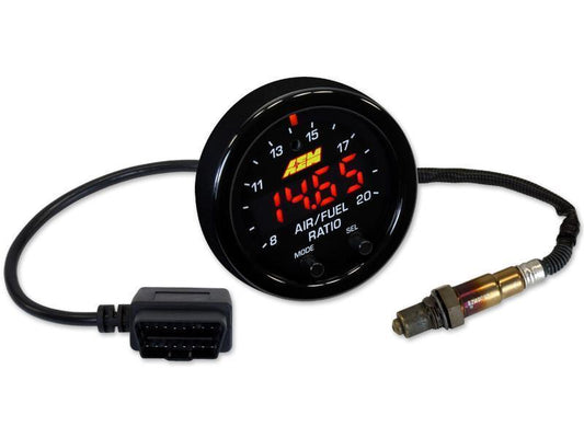 AEM X-Series OBDII Wideband UEGO AFR Controller Gauge (30-0334)