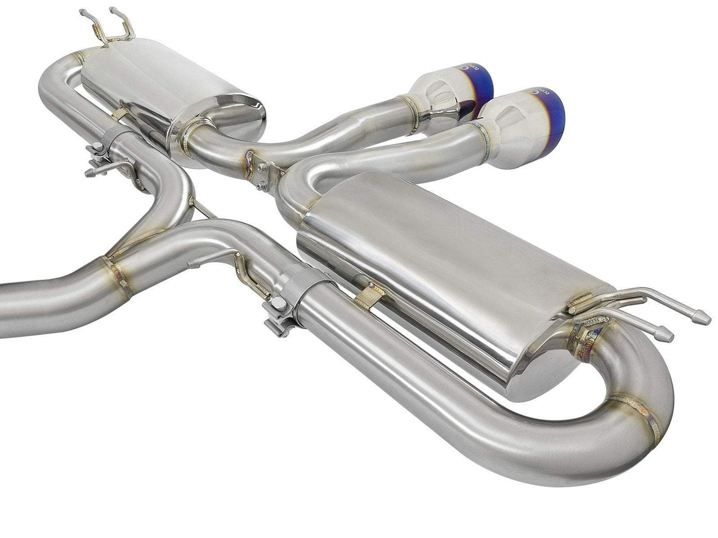 aFe Takeda 3" to 2-1/2" 304SS Cat-Back Exhaust | 2017-2021 Honda Civic Si Sedan (49-36621)