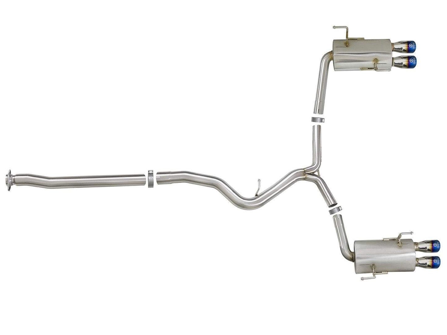 aFe Takeda 3" to 2.25" 304SS Cat-Back Exhaust | 2015-2021 Subaru WRX/STI (49-36801)