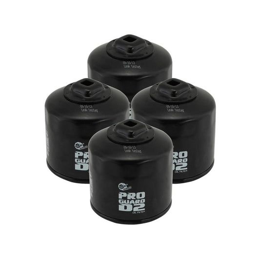 aFe Pro Guard D2 Oil Filter Set of 4 | (44-LF018-MB)