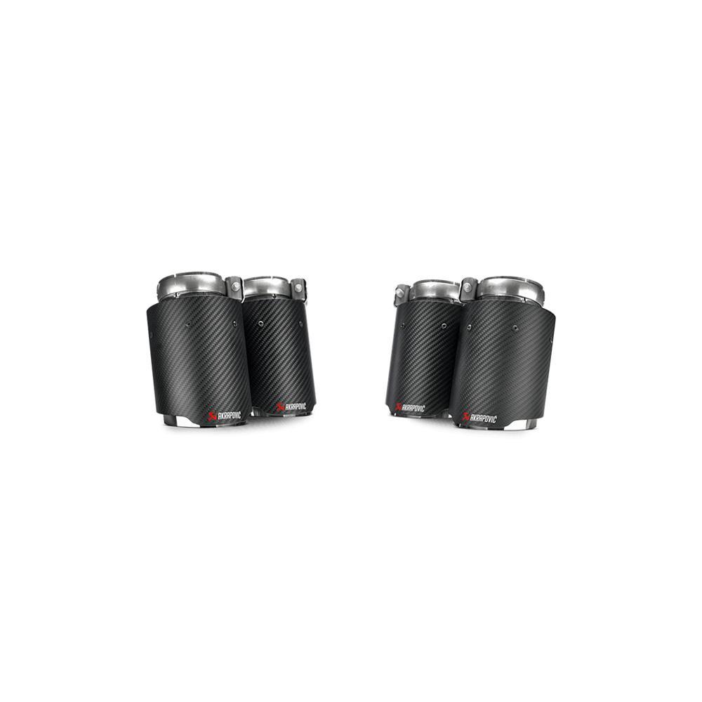 Akrapovic Carbon Tail Pipes | 2014-2018 BMW M3 F80 & M4 F82/83 (TP-CT/26)