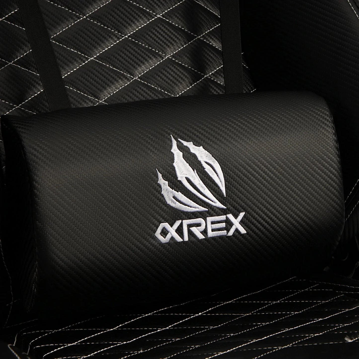 AlphaRex AlphaRex Carbon Fiber Look Racing Style Gaming Reclining Ergonomic Chair
