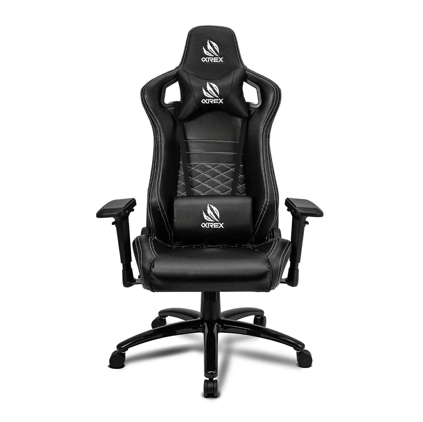 AlphaRex AlphaRex Carbon Fiber Look Racing Style Gaming Reclining Ergonomic Chair