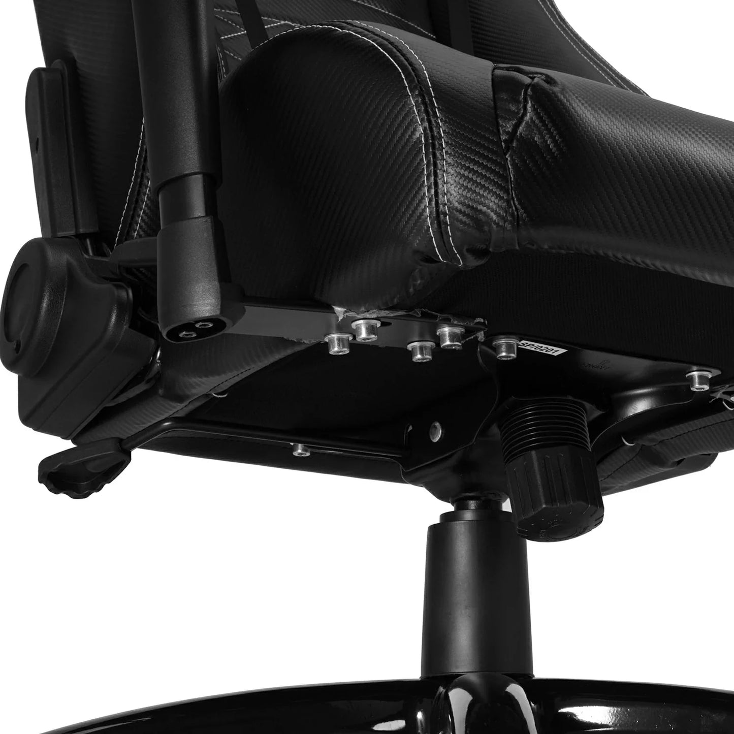 AlphaRex AlphaRex Carbon Fiber Look Racing Style Gaming Reclining Ergonomic Chair