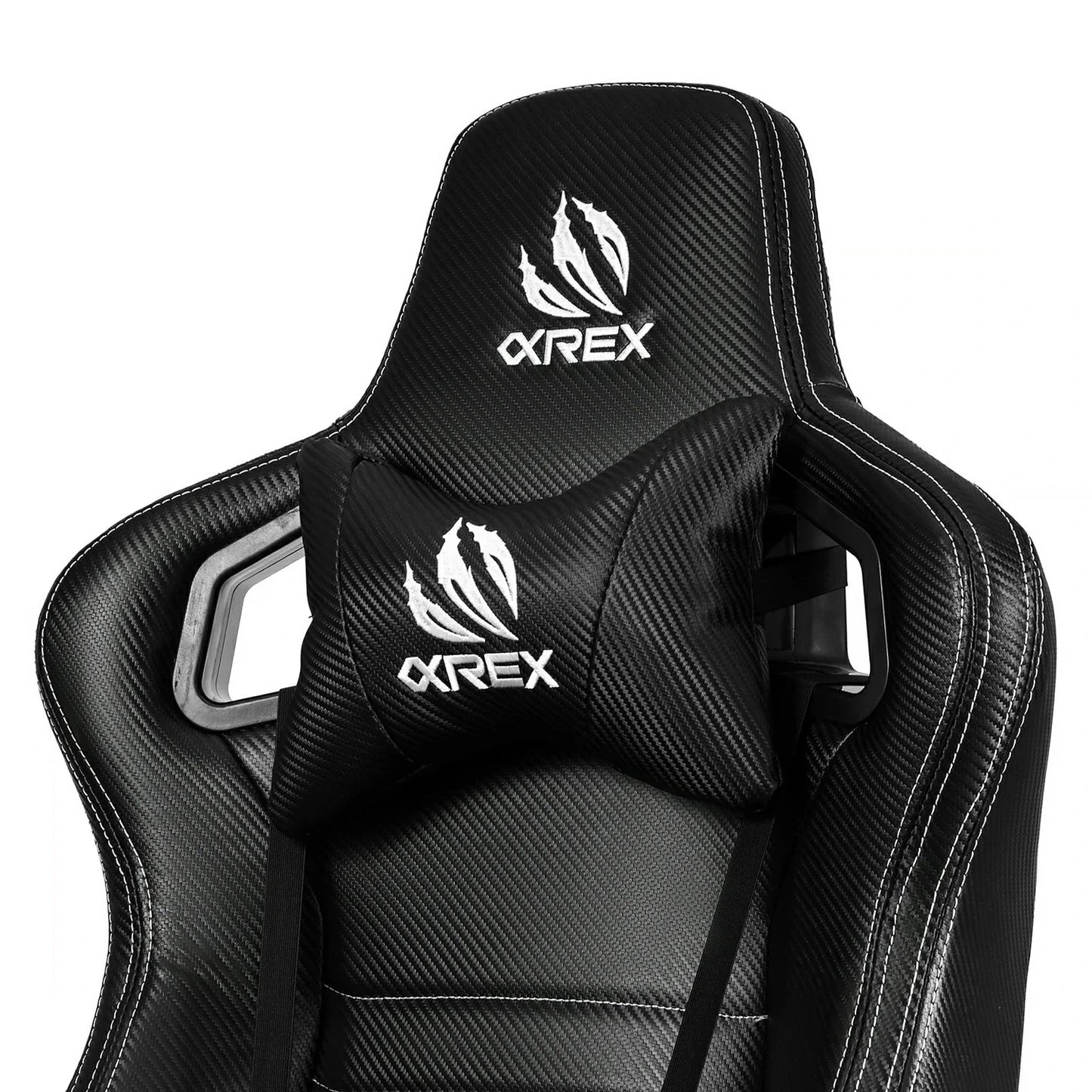 AlphaRex AlphaRex Carbon Fiber Look Racing Style Gaming Reclining Ergonomic Chair
