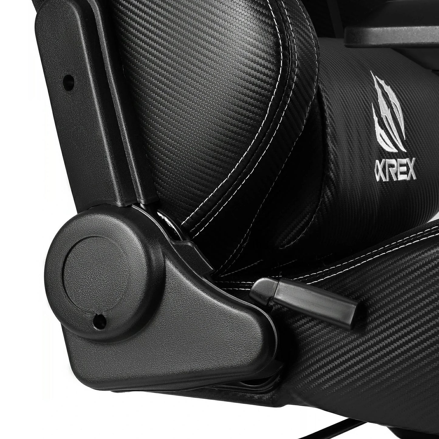 AlphaRex AlphaRex Carbon Fiber Look Racing Style Gaming Reclining Ergonomic Chair