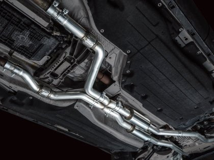 AWE Touring Edition Catback Exhaust w/ Diamond Black Tips 2020-2024 Ford Explorer / 2020-2025 Lincoln Aviator