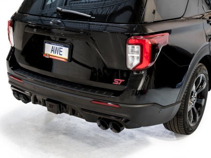 AWE Touring Edition Catback Exhaust w/ Diamond Black Tips 2020-2024 Ford Explorer / 2020-2025 Lincoln Aviator