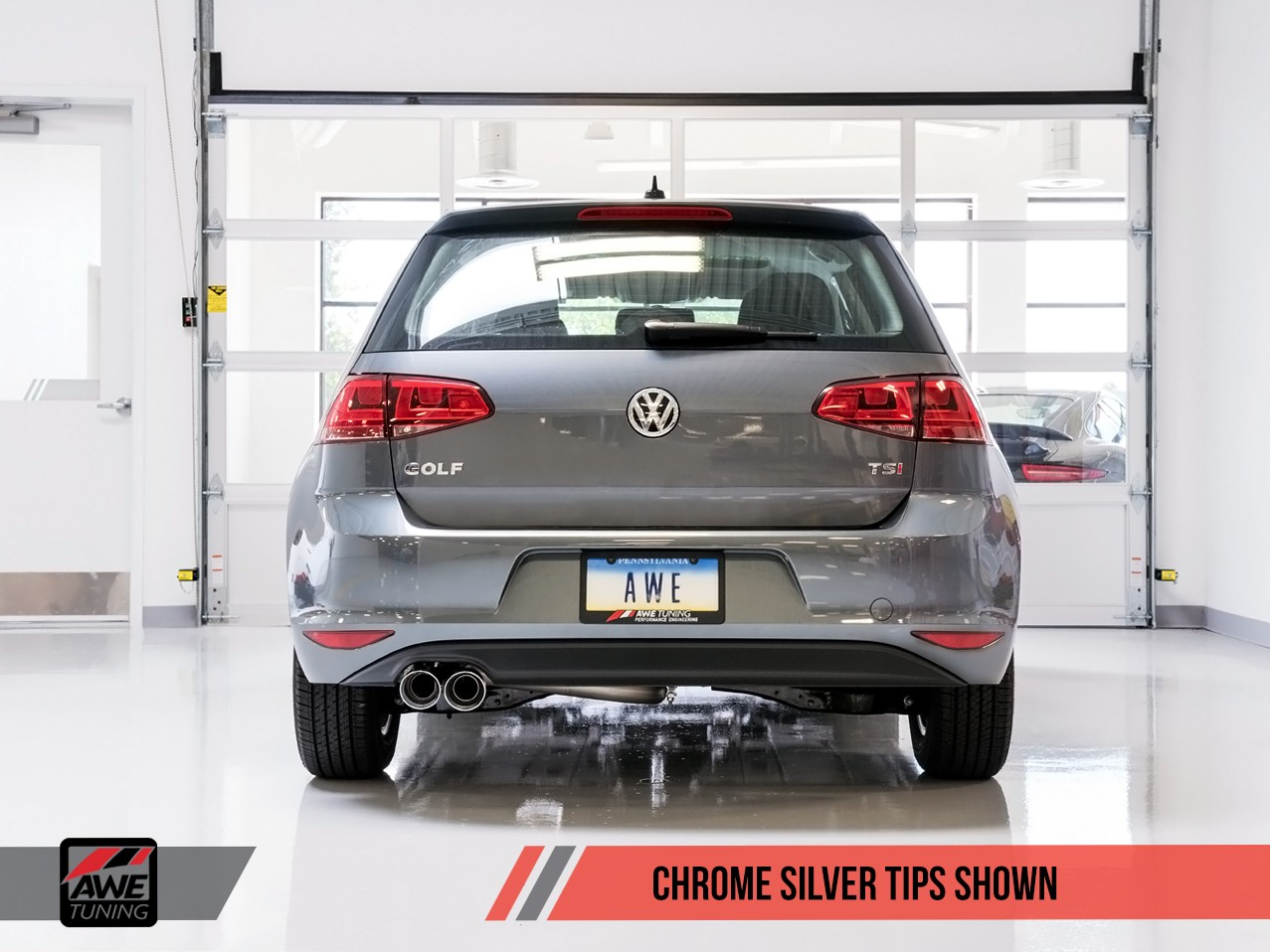 AWE Track Edition Cat-Back Exhaust | 2015-2017 VW Golf Mk7 1.8T (3020-22020)