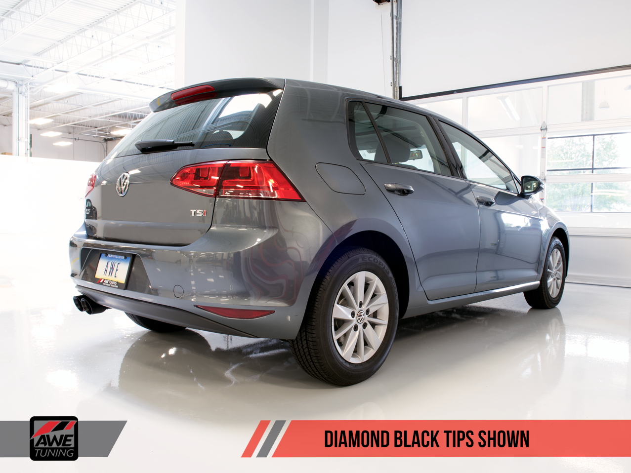 AWE Track Edition Cat-Back Exhaust | 2015-2017 VW Golf Mk7 1.8T (3020-22020)