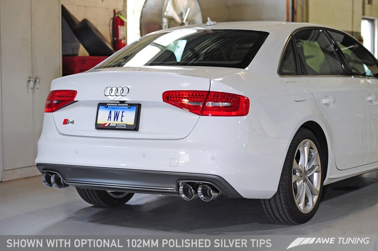 AWE Tuning Track Edition Exhaust | 2012-2016 Audi S4 B8.5 3.0T (3020-42020)