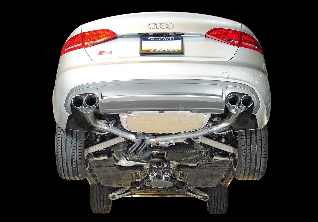AWE Tuning Track Edition Exhaust | 2012-2016 Audi S4 B8.5 3.0T (3020-42020)