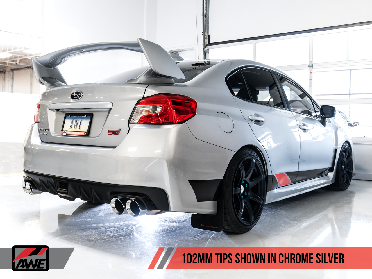 AWE Touring Edition Cat-Back Exhaust | 2011-2014 Subaru WRX and 2011-2021 Subaru WRX STI Sedan (3015-42104)