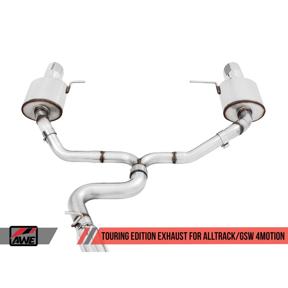AWE Touring Cat-Back Exhaust | 2015-2017 Volkswagen Alltrack MK7 / MK7.5 1.8L Turbo (3015-33098)