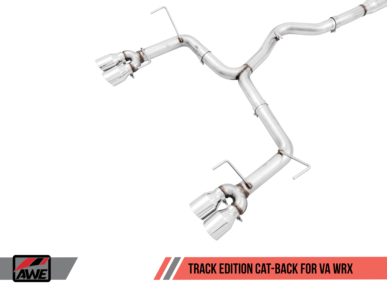 AWE Track Edition Cat-Back Exhaust | 2011-2021 Subaru WRX/STi Sedan