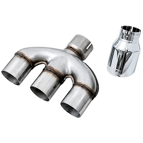 AWE Triple Tip Exhaust Conversion Kit | 2017-2021 Honda Civic Si 1.5L (3810-52018)