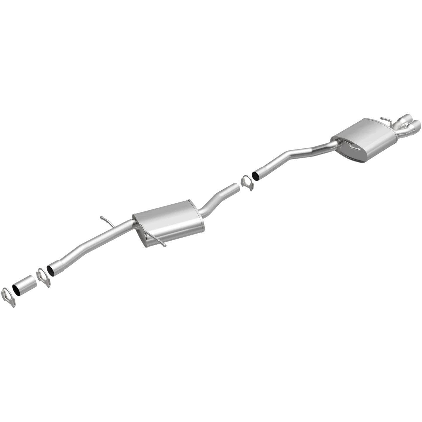 BRExhaust 2009-2016 Audi Direct-Fit Replacement Exhaust System