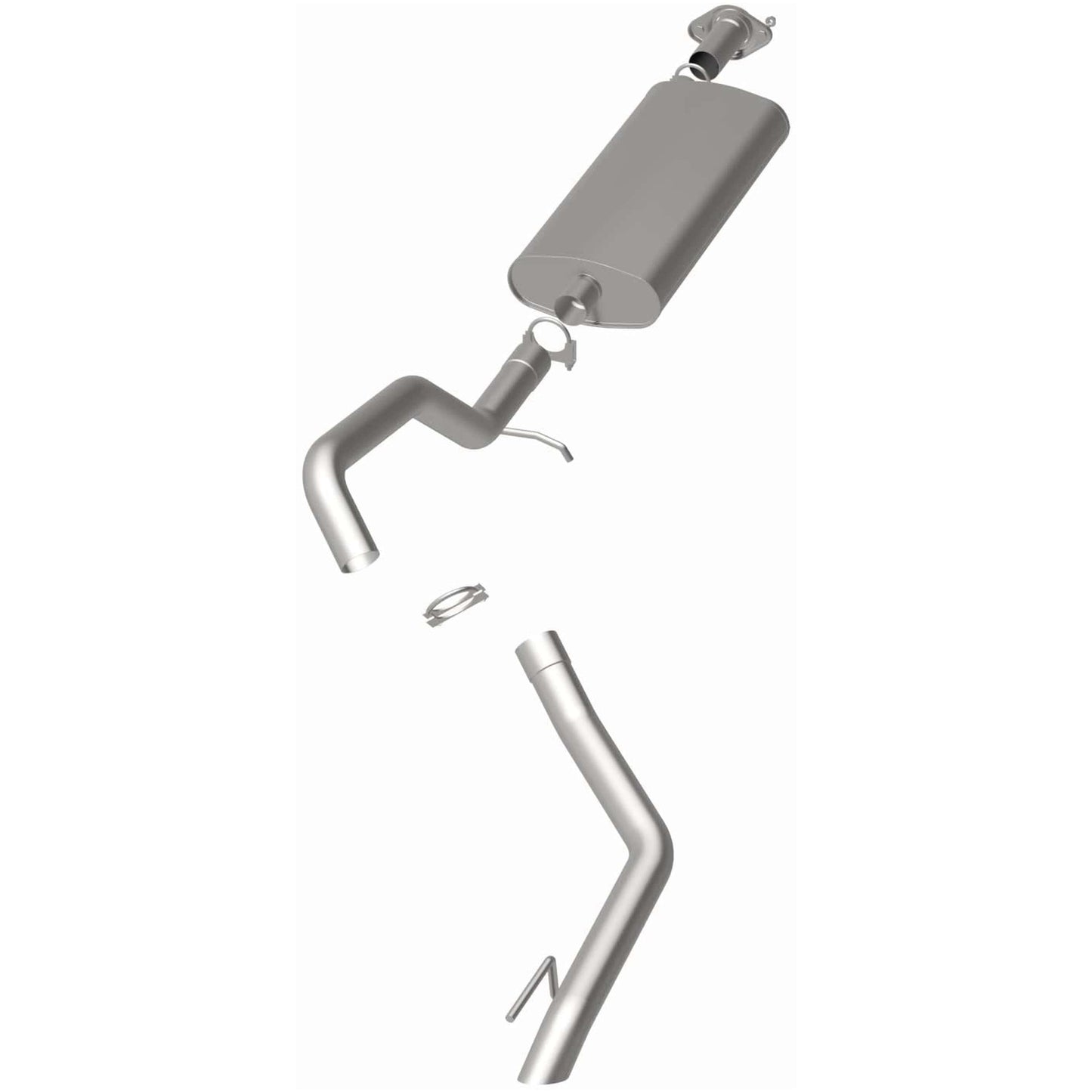 BRExhaust 2005-2010 Jeep Direct-Fit Replacement Exhaust System