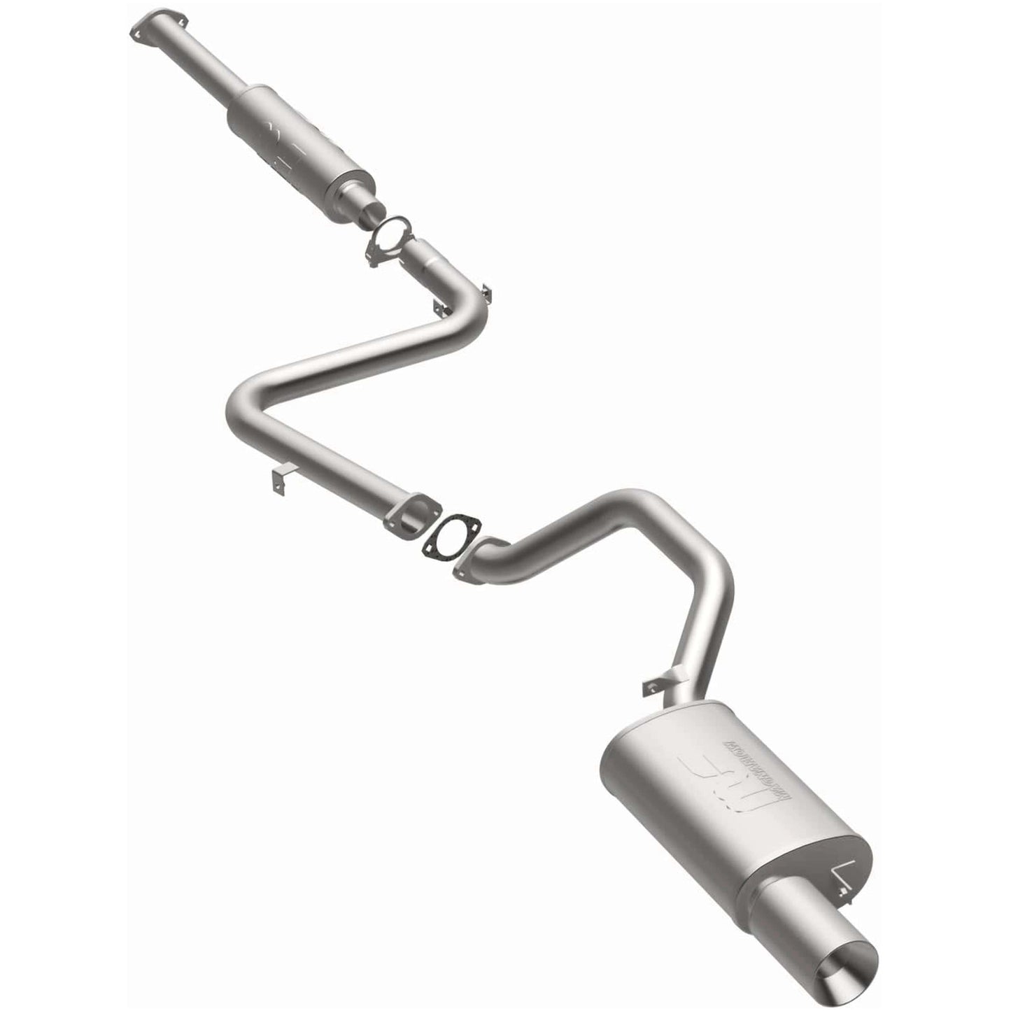 MagnaFlow 2001-2005 Mitsubishi Eclipse Street Series Cat-Back Performance Exhaust System