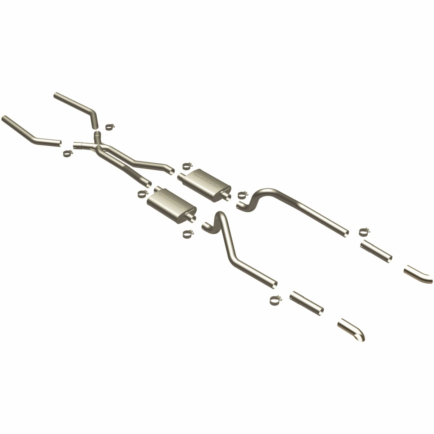 MagnaFlow 1967-1970 Ford Mustang Street Series Crossmember-Back Performance Exhaust System
