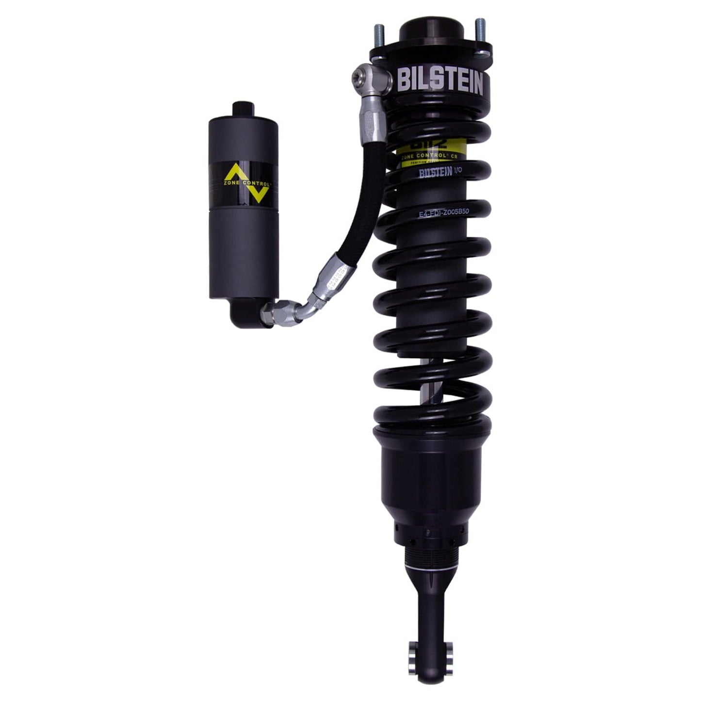 Bilstein B8 8112 (ZoneControl CR) Front Left Shock Absorber and Coil Spring Assembly for 2010-2024 Toyota 4Runner 4WD - 22.80 in. Extended, EVO Grey, With Kinetic Dynamic Suspension System