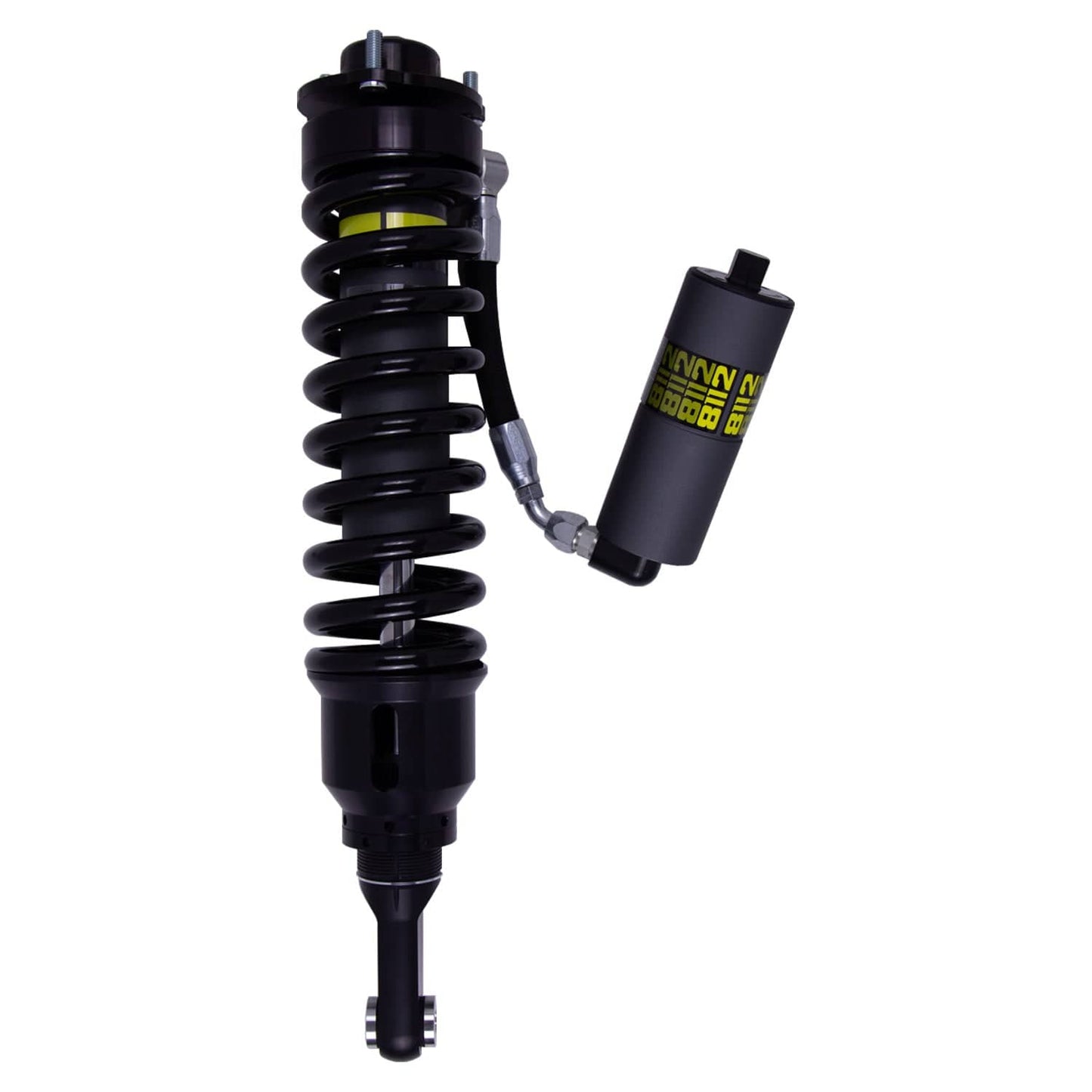 Bilstein B8 8112 (ZoneControl CR) Front Left Shock Absorber and Coil Spring Assembly for 2010-2024 Toyota 4Runner 4WD - 22.80 in. Extended, EVO Grey, With Kinetic Dynamic Suspension System