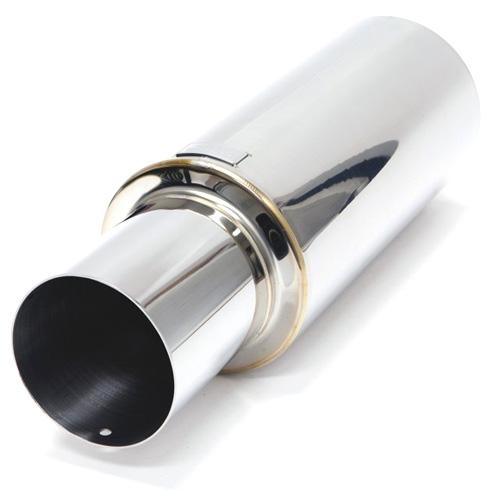 BLOX Racing N1 Muffler with Straight Tip (BXEX-00106)
